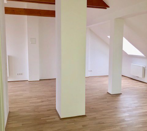 Wohnbereich im Dachgeschoss