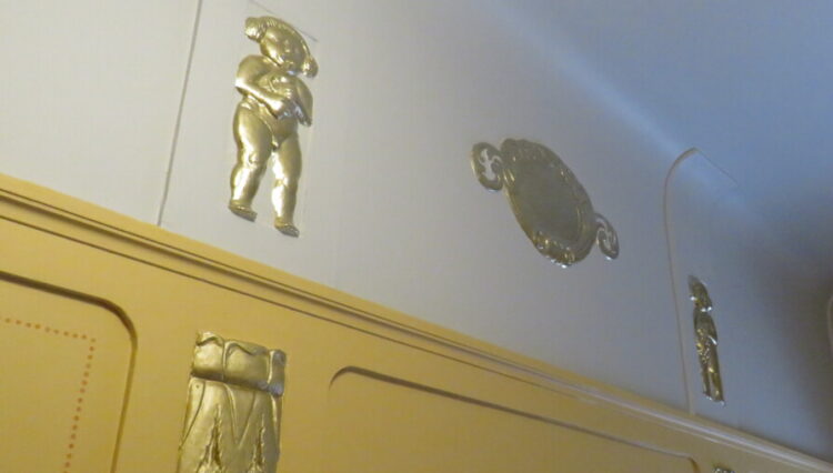 Restauration des Hauseingangs