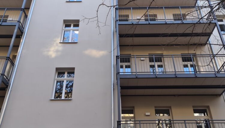 Rückfassade nachher